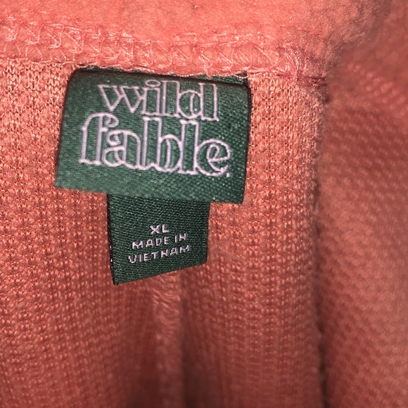 Wild Fable Dusty Rose Sherpa Sweats - Picture 3 of 3